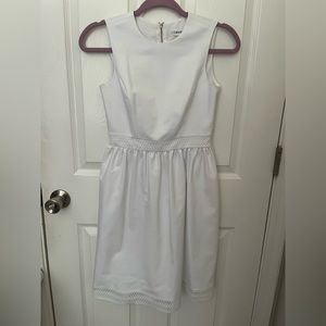 White Calvin Klein Dress Size 0 Petite